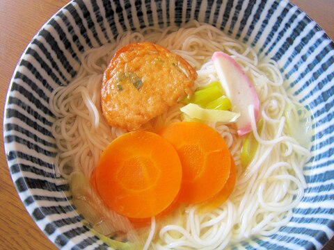 白だしで簡単にゅー麺